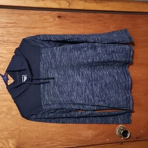 Men's hooded long sleeve t